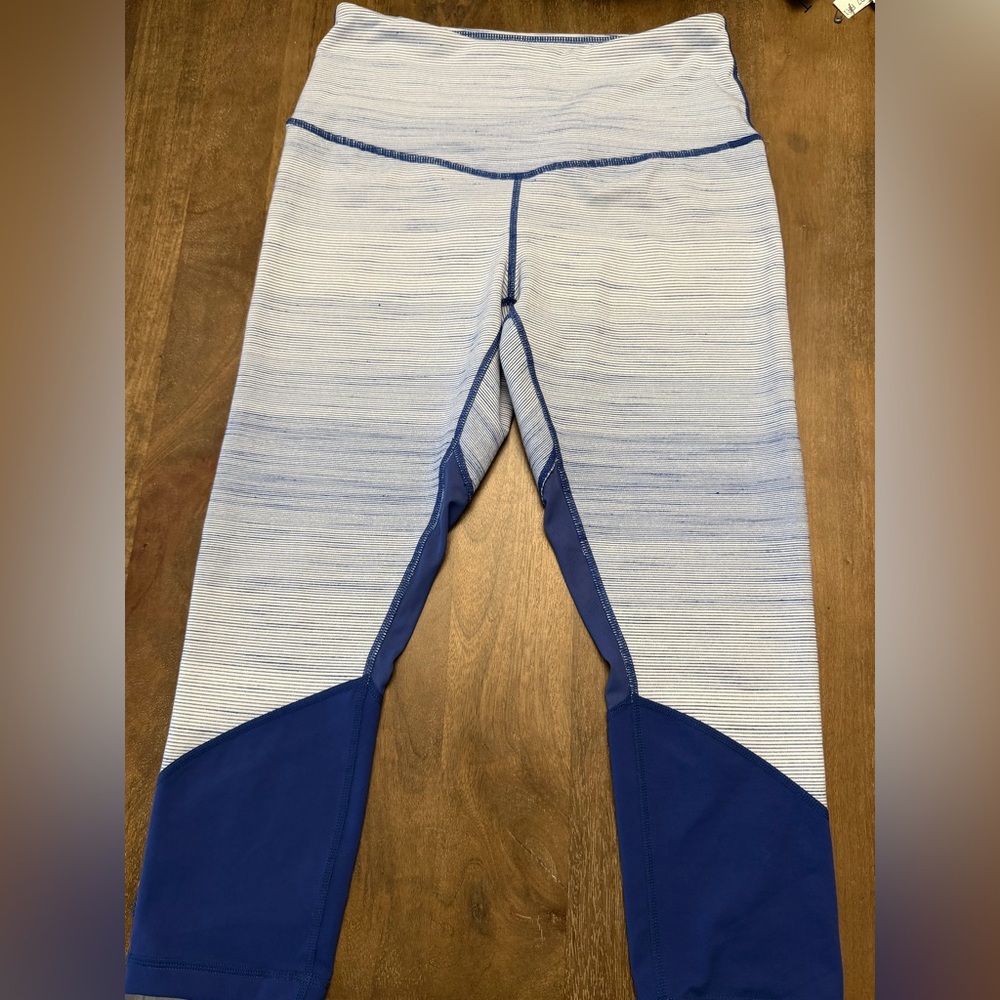 Zella women’s Blue and Gray Leggings